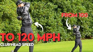 How your Golf Swing Club Head Speed can get to 120!