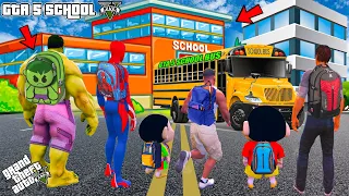 Franklin Training Avengers To JOIN NEW SCHOOL ! In GTA 5 | GTA 5 AVENGERS