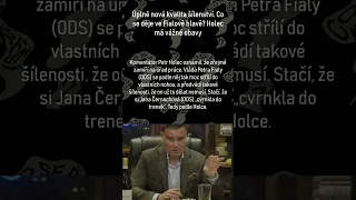 Úplně nová kvalita šílenství. Co se děje ve Fialově hlavě? Holec má vážné obavy