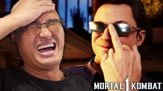 CE MEC EST TROP HILARANT ! [MORTAL KOMBAT 1 MODE HISTOIRE CHAPITRE 2 - Johnny Cage]