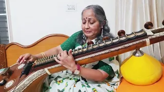 Tumhi Mere Mandir/Hindi Film Song From Khandaan/On Veena/Mangala J/Lata ji ki yaad mein