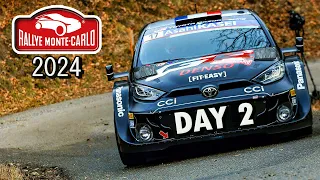 Rallye Monte Carlo 2024 | Friday Morning Loop - Highlights - Mistakes & More