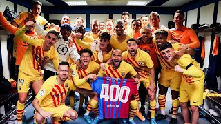 LOCKER ROOM CELEBRATIONS! REAL MADRID 0-4 BARÇA!! EL CLÁSICO VICTORY 💙❤️