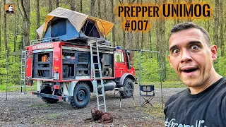 24h Prepper UNIMOG ÜBERNACHTUNG #007 | Funktionstest vom UMBAU | Survival Mattin