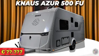 Knaus Azur 500 FU Caravan - Interior, exterior and price