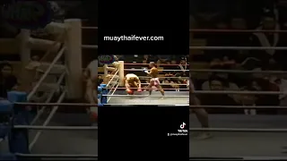 Fake Leg kick to punch... Muay Thai / Thai Boxing KO