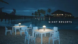 "Night Resorts" // Ocean Sounds & Cozy Ambience ASMR for study, sleep & relax - FINAL FANTASY XV