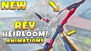 *NEW* REV HEIRLOOM ANIMATIONS ARE CRAZY! - NEW Apex Legends Funny & Epic Moments #669