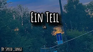 Cro-Ein Teil Speed up || with lyrics