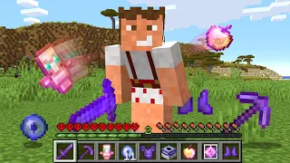 Paso Minecraft HARDCORE pero Agacharme da Objetos OP