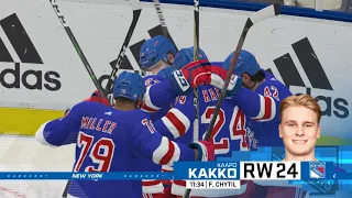 NHL 21 Playoff mode gameplay: New York Islanders vs New York Rangers - (Xbox One HD) [1080p60FPS]