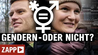 Gendern: Aufreger in den Medien | ZAPP | NDR