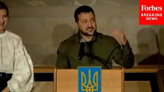 'Ukraine Is Capable Of Ending This War With A Victory': Zelensky Speaks At National Archives In D.C.