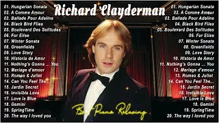 RICHARD CLAYDERMAN - Best Piano Relaxing 2024 🎹 Top 20 Richard Clayderman Greatest Hits