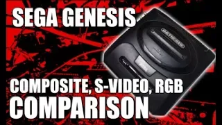 SEGA GENESIS AV COMPARISON - RETRO GAMING ARTS