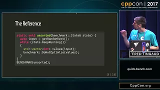CppCon 2017: Fred Tingaud “quick-bench.com”