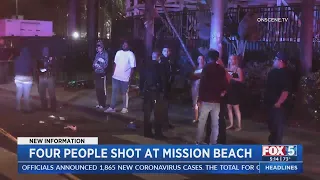 4 People Shot At Mission Beach