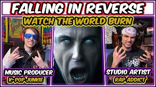 Falling In Reverse - "Watch The World Burn" | LYTZQWAD REACTION / REVIEW
