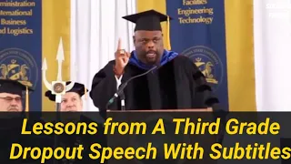 Make sure your servant towel is bigger than your Ego - Rick Rigsby Speech with Subtitles