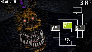 FNAF 4 With Cameras...It's TERRIFYING PART 2