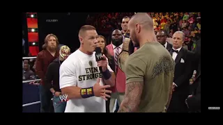 WWE championship ascension ceremony #wwe #johncena #randyorton #tripleh