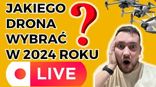 JAKIEGO DRONA KUPIĆ W 2024 ROKU I DLACZEGO POWINIEN BYĆ TO DRON DJI? RANKING DRONÓW DJI NA ŻYWO