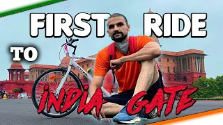 Btwin My bike First Ride To India Gate