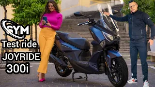 test ride : scooter SYM JOYRIDE 300I 💯 منافسة HONDA SH🤔