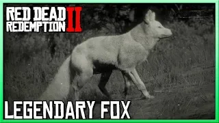 Red Dead Redemption 2 Legendary Fox with Location - RDR2 Legendary Animals