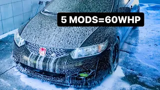 Best 5 Mods for 8th Gen Civic Si (220+ WHP)