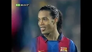 Ronaldinho vs Real Sociedad - Home - La Liga - 2003/2004 - Matchday 29