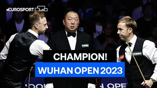 CHAMPION! 🏆 | Final Frame Between Judd Trump & Ali Carter | 2023 Wuhan Snooker Open Highlights