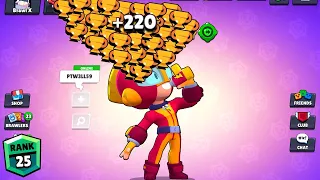 MAX NONSTOP to 750 TROPHIES! Brawl Stars