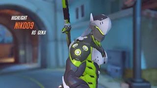 FASTEST GENJI ULT TEAMKILL ACE IN OVERWATCH2 - POTG