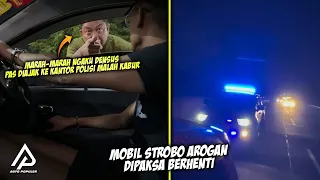 KARMA INSTAN PENGGUNA STROBO! Awalnya Sok Jago Setelah Di Paksa Berhenti Langsung Ciut