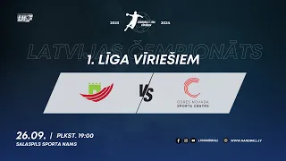 Salaspils SS - ONSC/HK OGRE | Handbola 1. līga vīriešiem | Latvijas čempionāts 2023/2024