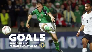 David Healy goal: Northern Ireland v England - ALL ANGLES