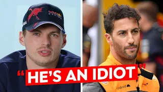 Max Verstappen Reacts To Daniel Ricciardo's Red Bull Return..