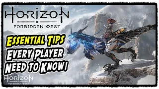 Horizon Forbidden West Tips and Tricks Every New Player Need to Know (Horizon Forbidden West Tips)