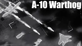 ArmA 3 - A-10 Warthog and AC-130 in Action - Combat Footage - Thermal - Simulation - Gameplay