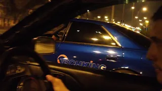 Lancer Evo 9 vs Toyota mark2 700hp