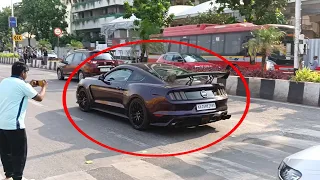 Mustang GT 🐎 very loudest exoust sound 😍 | Crazy sound of Mustang GT | Mustang 🐎 |