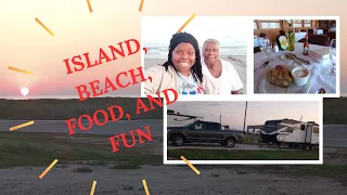 Galveston Island State Park, Beach, Food, and Fun, ep. 23