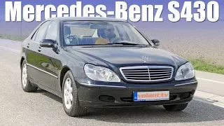 Mercedes-Benz S430 W220 je mega luxus za pár drobných - volant.tv