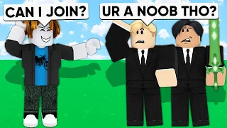 I Tried Out for A PRO Clan, As a NOOB.. (Roblox Bedwars)