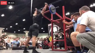 Larry Wheels Event 7 290lb 130kg Viking Press