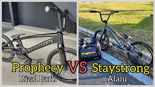 BMX racing : Prophecy Scud Evo3 Vs Staystrong V3