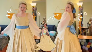 I Make The Anastasia Dress Out Of Thrifted Curtains