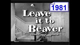 Leave it to Beaver 1981 Beaver makes nature movies