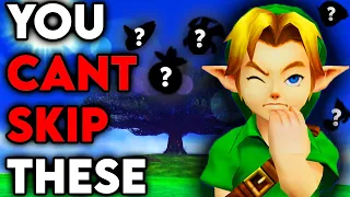 The Unskippable Items of Majora's Mask